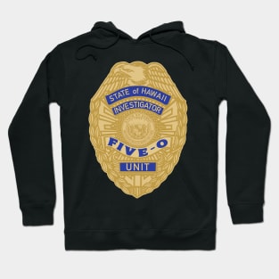 HAWAII 5-0 Badge Hoodie